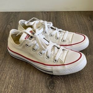 Converse All Star white sneakers